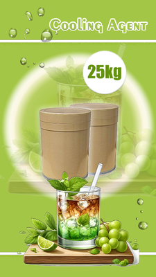 Концентрированный агент охлаждения вкуса мяты WS-3 в порошке с эмпирической формулой C13H25NO