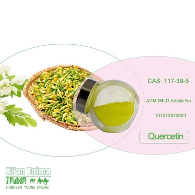 Растительный экстракт Кверцетин порошок 98% Sophora Japonica экстракт CAS 117-39-5