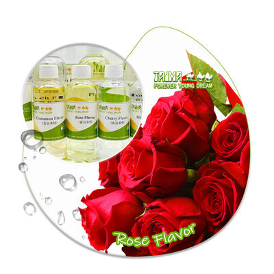 Жидкость пищевого цвета розового вкуса с чистотой 99% и сладким цветочным ароматом для универсального применения и длительного хранения