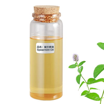 Пищевые органические добавки 100% эфирное масло мяты колосовой (Spearmint) HPLC