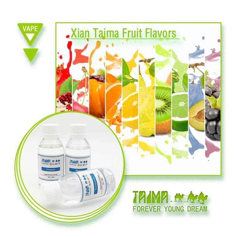 Xi An Taima 1000 Концентрированные фруктовые вкусы Мятные вкусы для продажи жидкостей для электронных сигарет