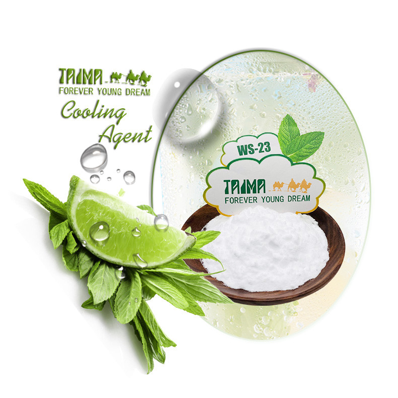 Охлаждающий вкус, вкус еды, охлаждающий агент TAIMA WS23 для пищевых продуктов, напитков, вейпов, продуктов повседневного использования, PG VG, растворимый