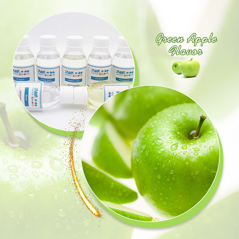 Taima Flavorings V-P 2000 Puffs Зеленый яблочный аромат Электронный высококонцентрированный фруктовый аромат