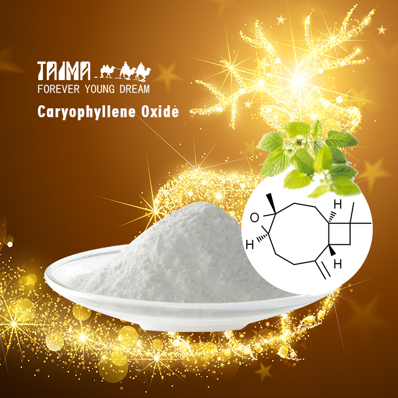 Wholesale 99% Purity Caryophyllene Oxide Powder with Antifungal Properties Neuroprotection and Insect Repellent CAS 1139-30-6
